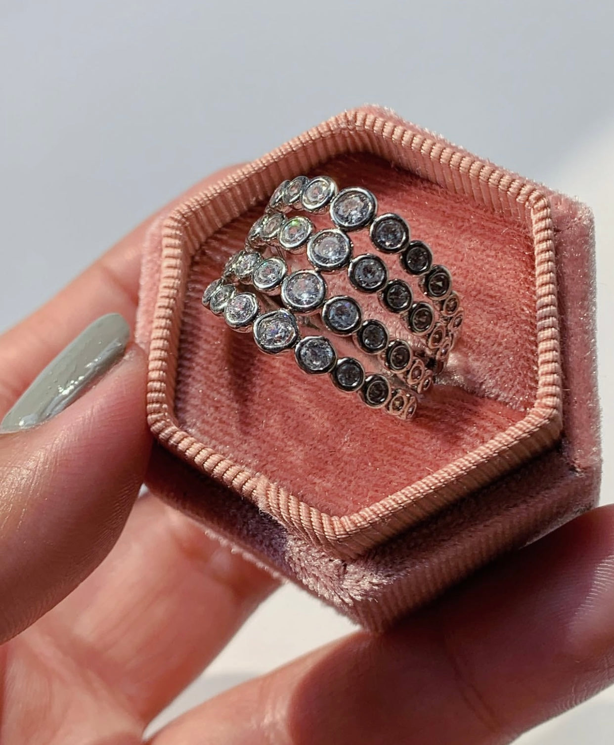 Rhinestone Ring
