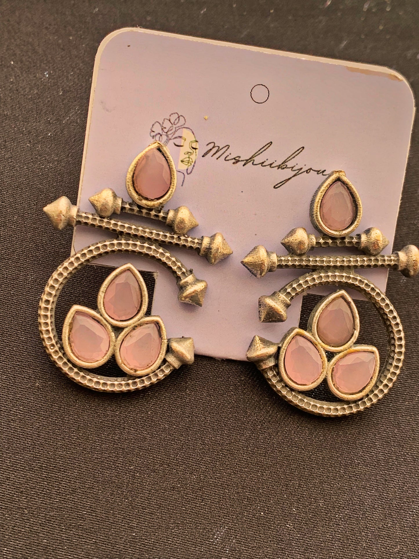 Brass Indian Studs
