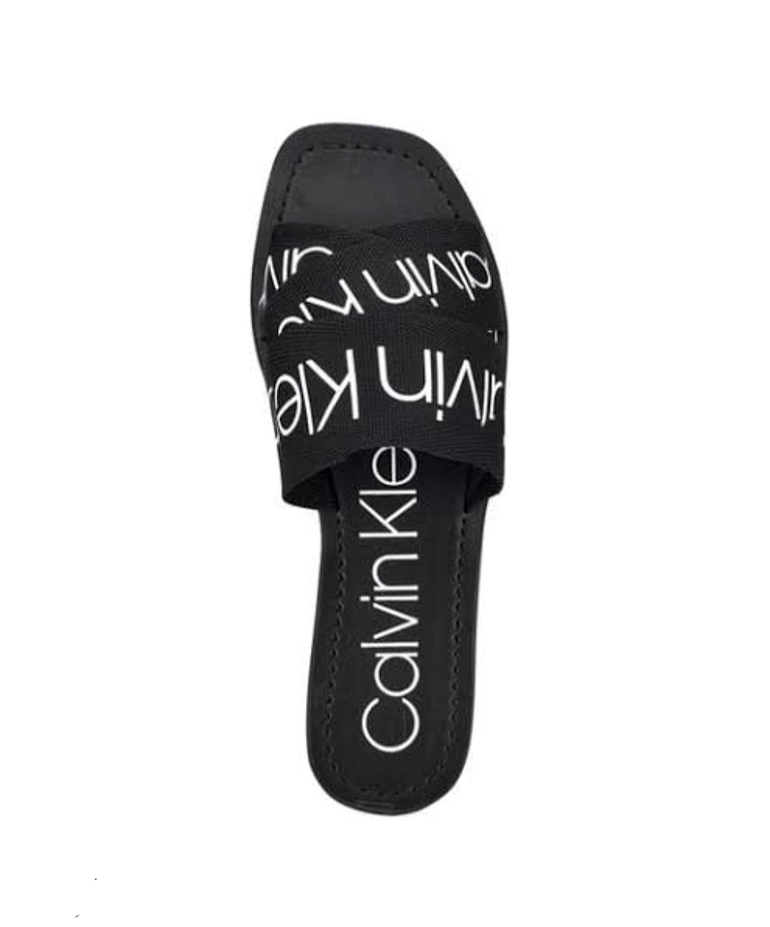 CK-Comfy Slide Sandals in Black