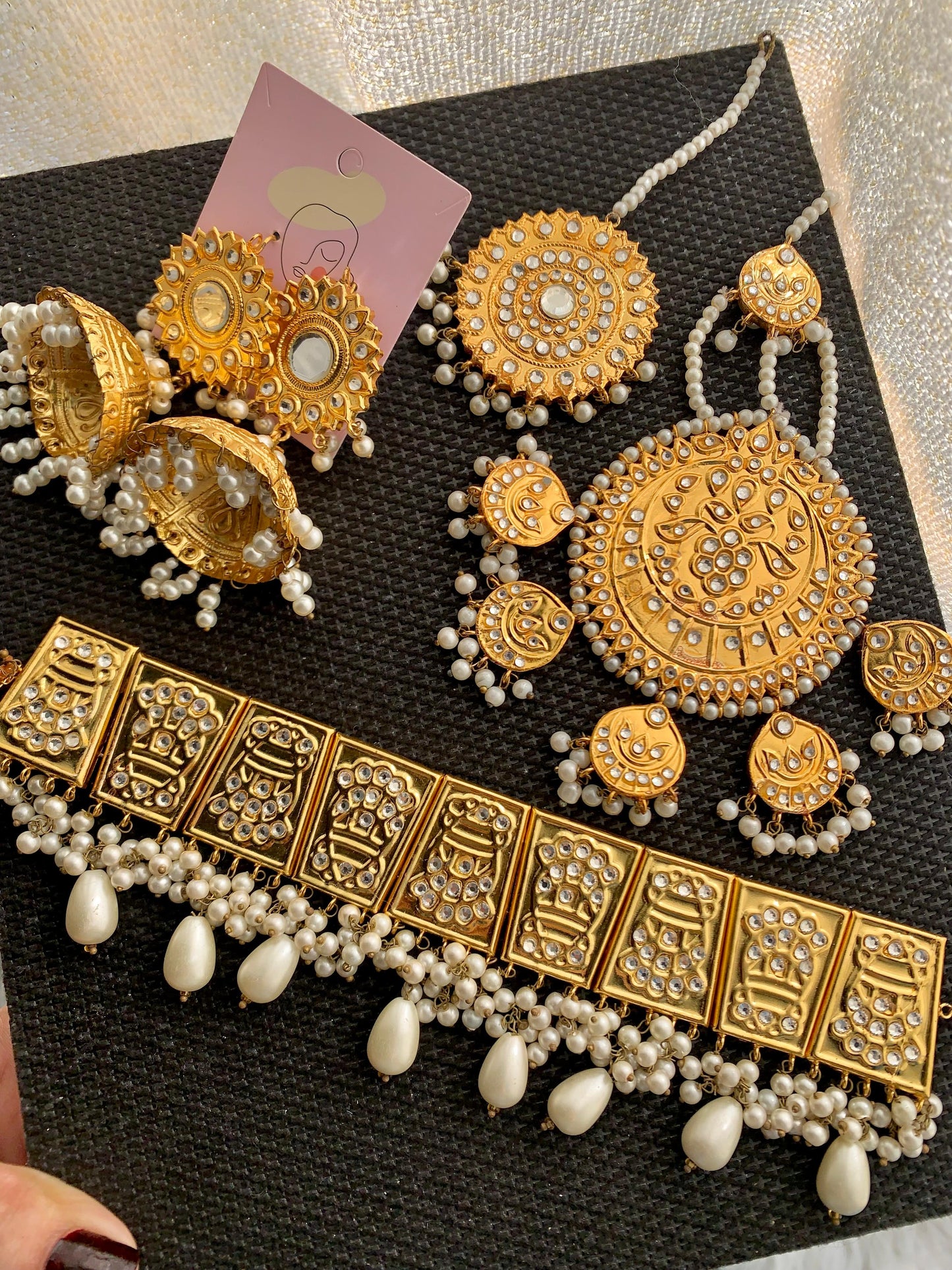 Bridal Choker Set KR-209