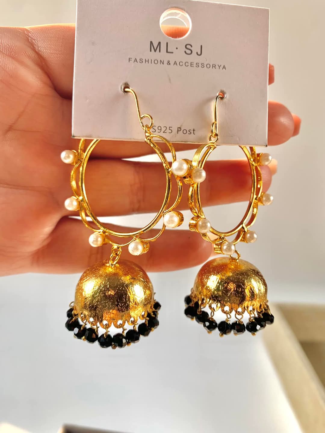 Oxidized Earrings ER-600