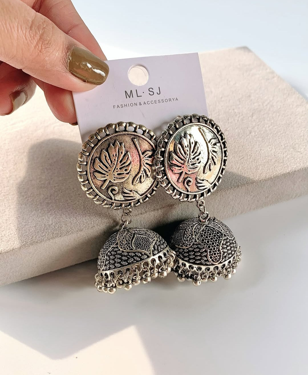 Oxidized Earrings ER-507
