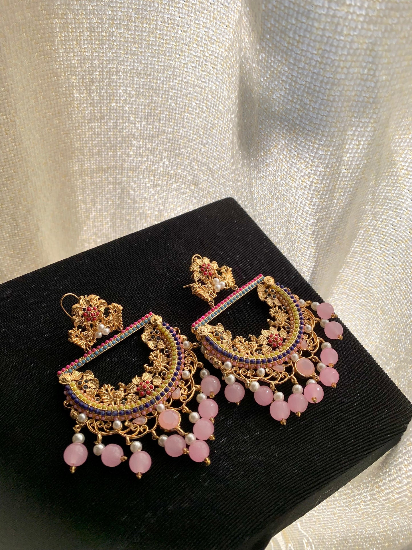 Mor Jhumkay Pink ER-105