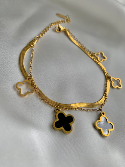 S.Steel Chained Bracelet