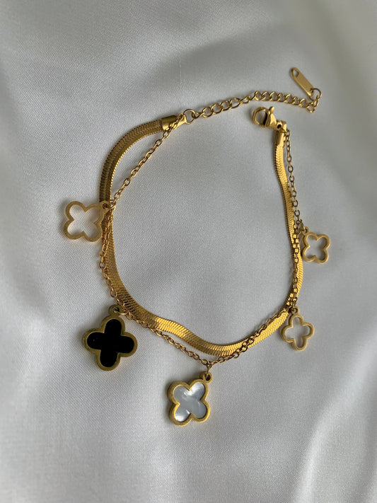 S.Steel Chained Bracelet