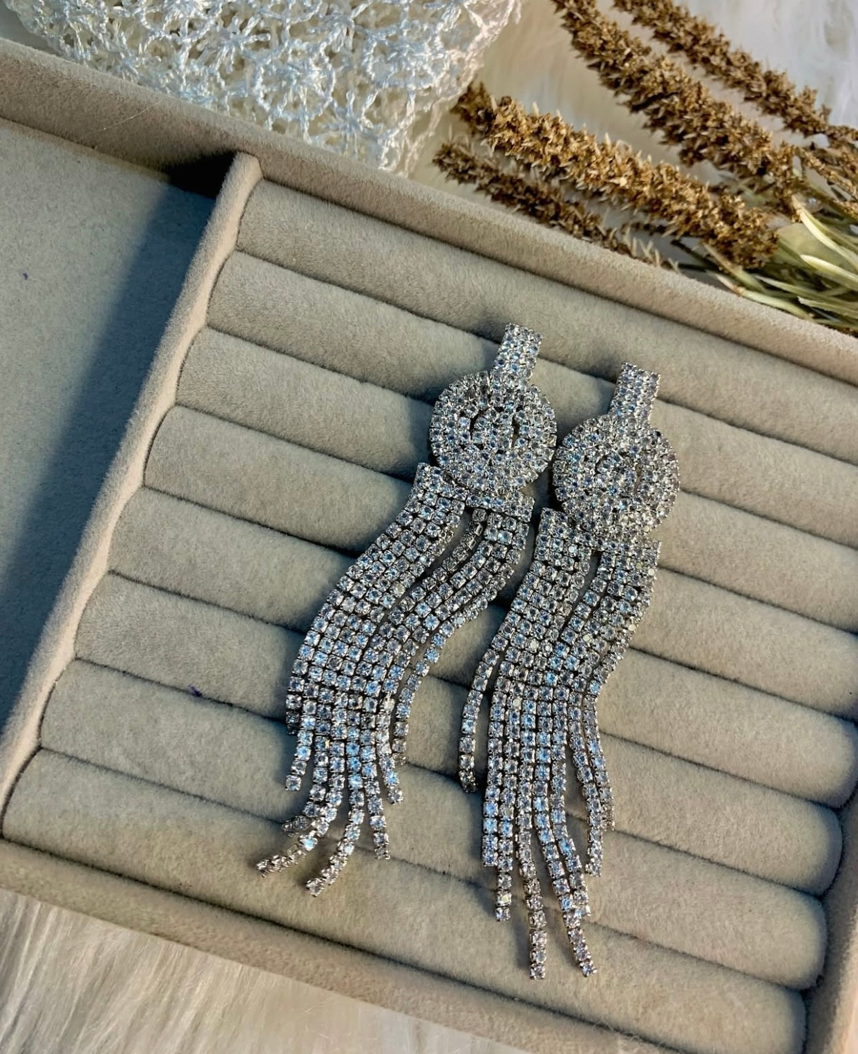 Rhinestone Earrings