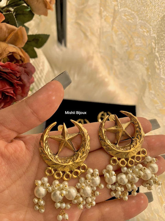 Chandtara Pearl Studs  AF-202