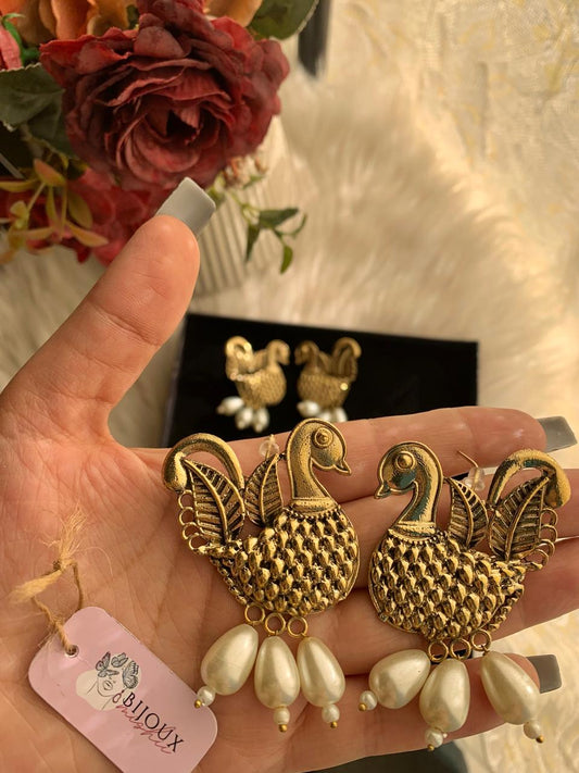 Peacock Antique Earrings AF-203