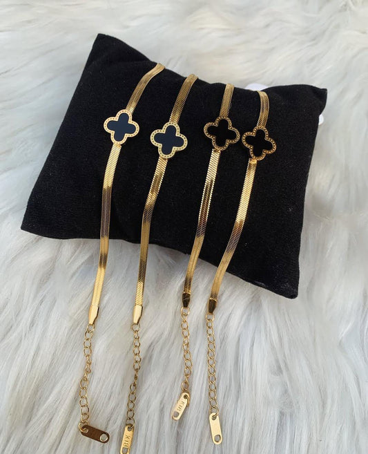 Branded Chained Bracelet