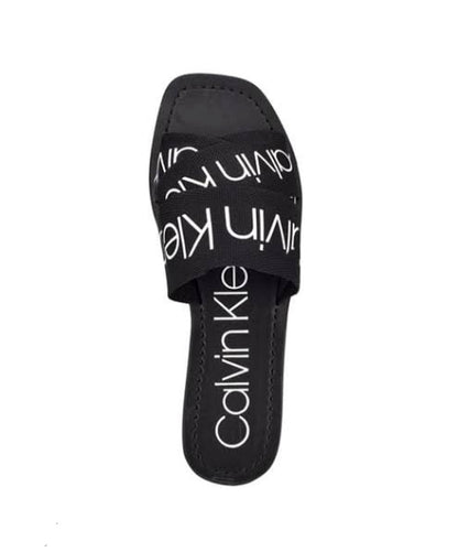 CK-Comfy Slide Sandals in Black
