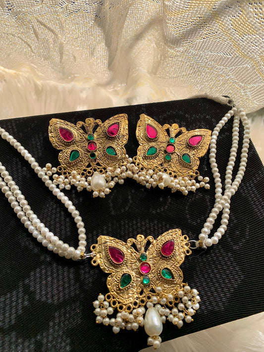 Afghan Tittli Choker Set KR-300