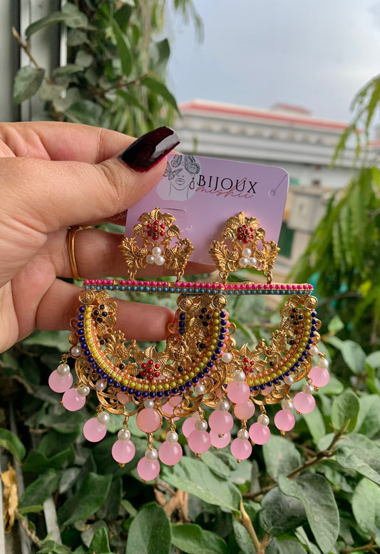 Mor Jhumkay Pink ER-105