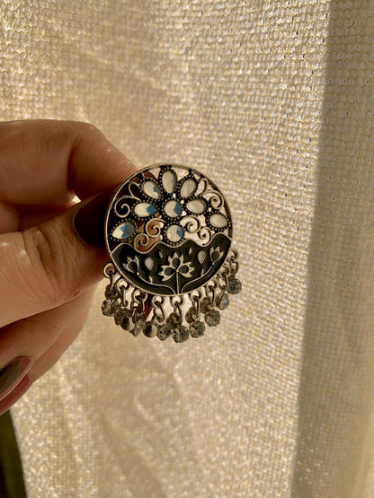 Oxidized Studs ER-102