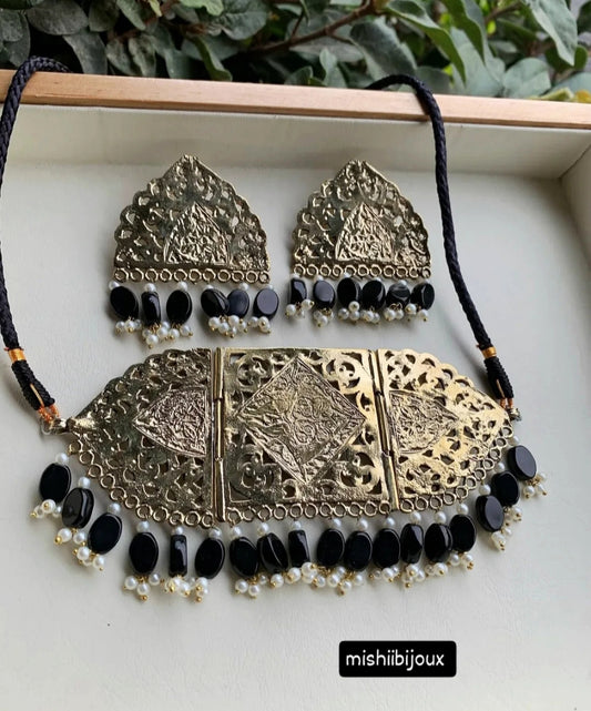 Black Choker Set KR-306