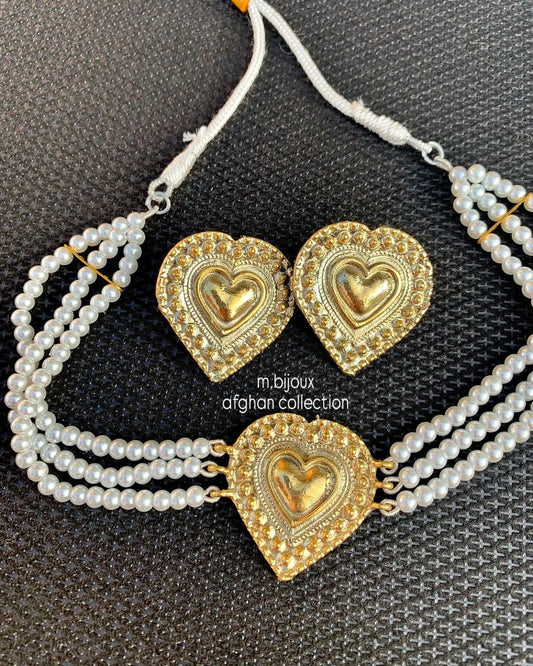 Heart Choker Set KR-307