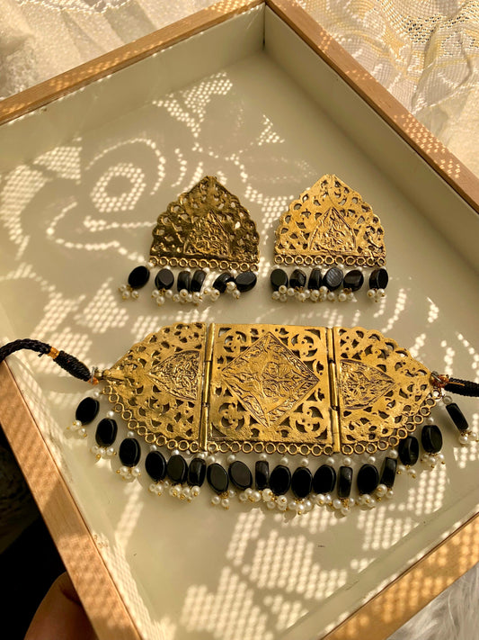 Black Choker Set KR-306