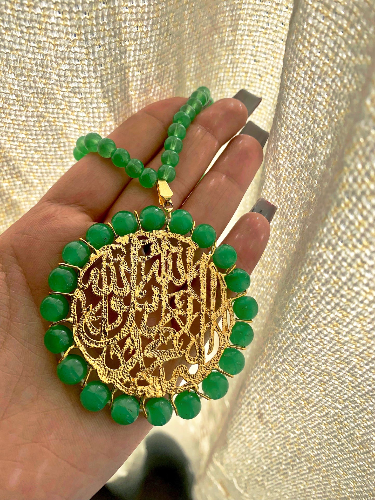 Calligraphy Pandent Mala KR-204