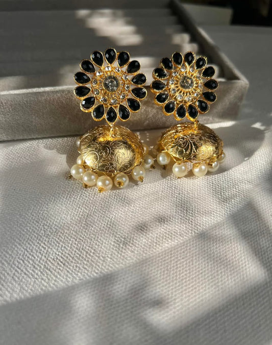 Floral Jhumka Earrings ER-601