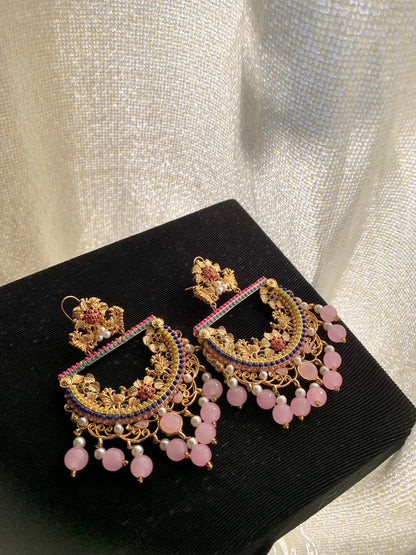 Mor Jhumkay Pink ER-105